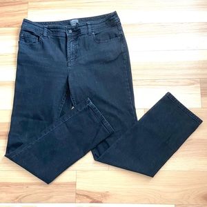 Chico’s Additions Black Jeans size 1